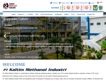 Tablet Screenshot of demo2.kaltimmethanol.com